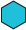 hexagon with solid #1fc0da blue background