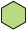 hexagon with solid #bad982 green background